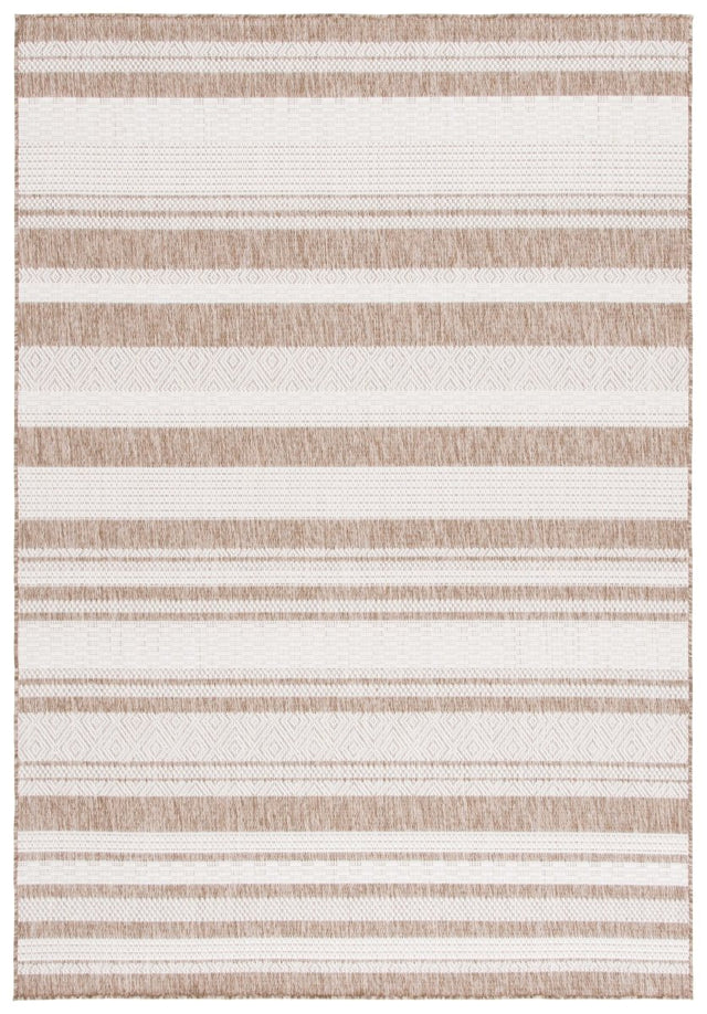 Safavieh Beach House Bhs410T Brown/Ivory Rug.