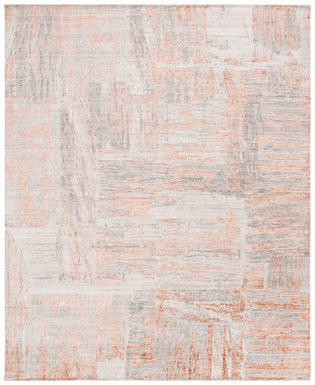 Safavieh Bedford Bfd101F Grey/Rust Rug.