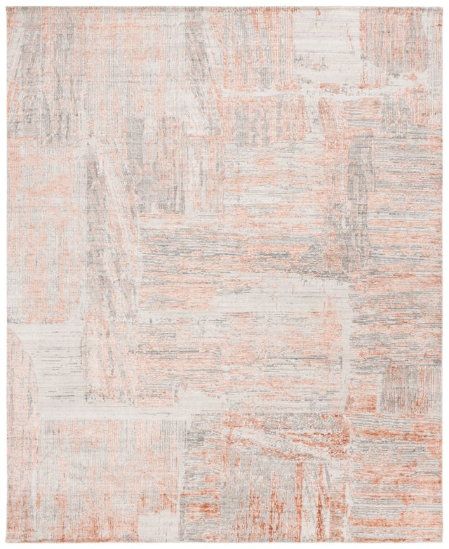Safavieh Bedford Bfd101F Grey/Rust Rug.