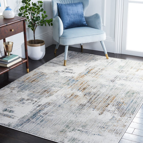 Safavieh Bel Air Bla216F Grey/Gold Rug.