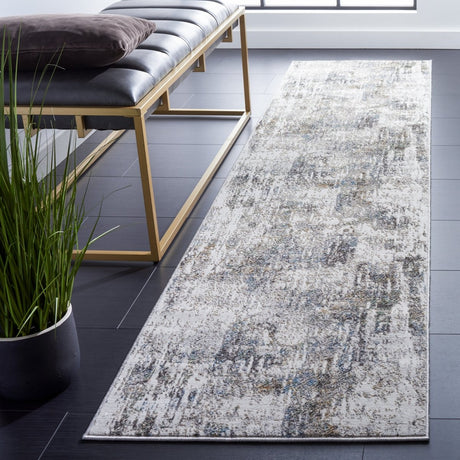 Safavieh Bel Air Bla218F Grey/Blue Rug.