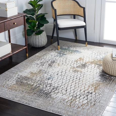 Safavieh Bel Air Bla220B Beige/Gold Rug.