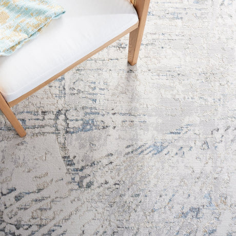 Safavieh Bel Air Bla222F Grey/Turquoise Rug.