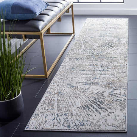 Safavieh Bel Air Bla222F Grey/Turquoise Rug.