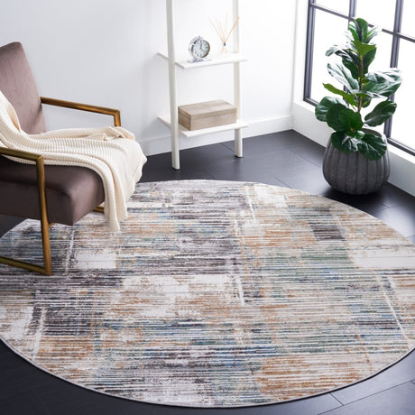 Safavieh Bel Air Bla226F Dark Grey/Gold Rug.