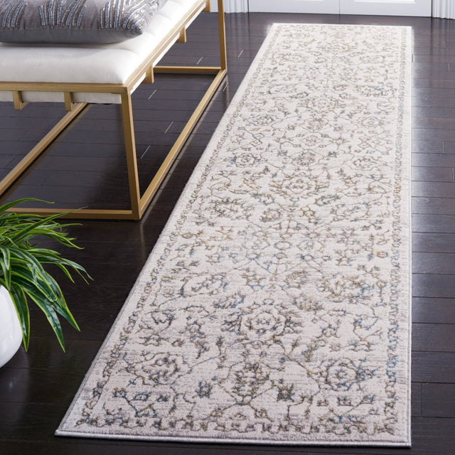 Safavieh Bel Air Bla234B Beige/Grey Rug.