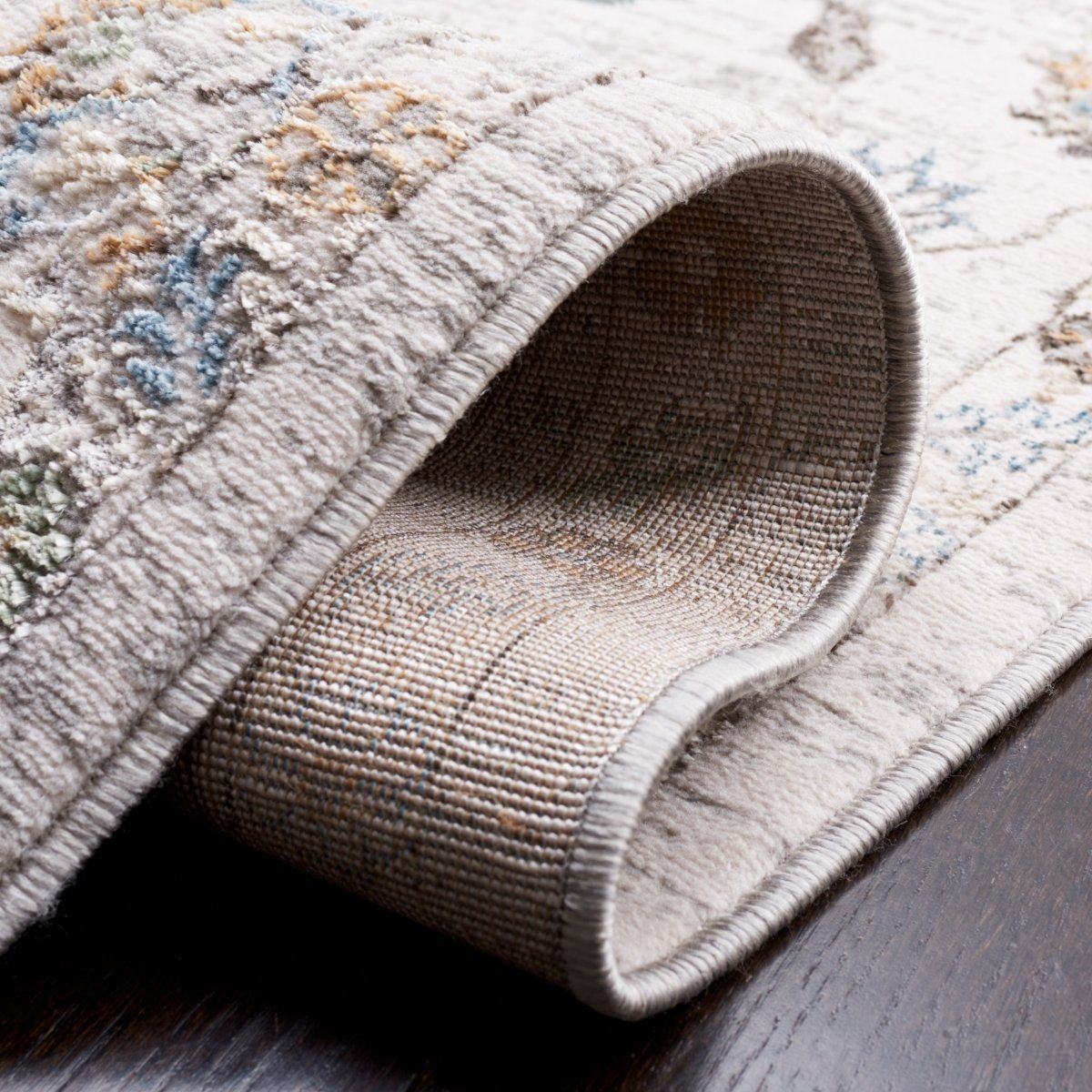 Safavieh Bel Air Bla236B Beige/Grey Rug.