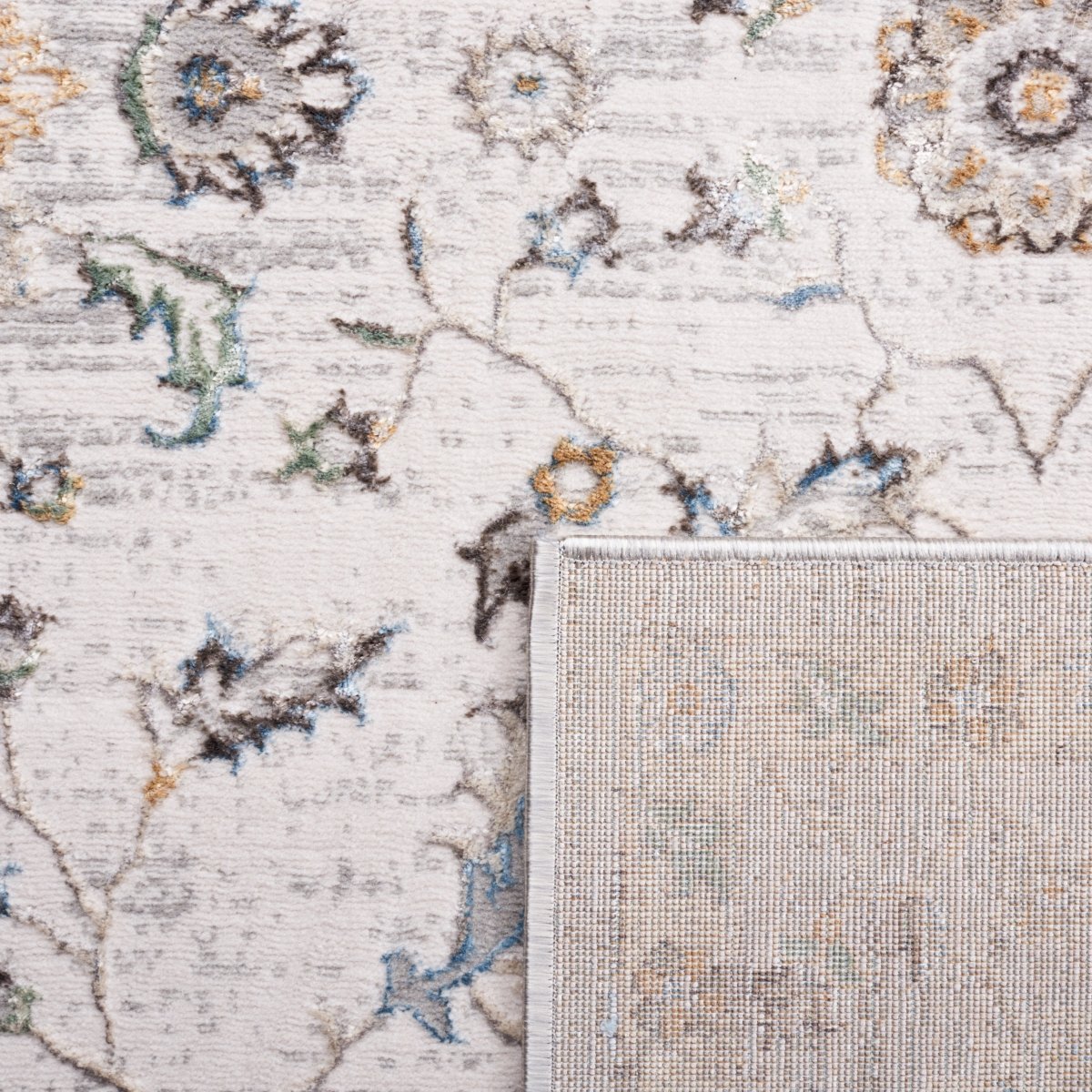 Safavieh Bel Air Bla236B Beige/Grey Rug.