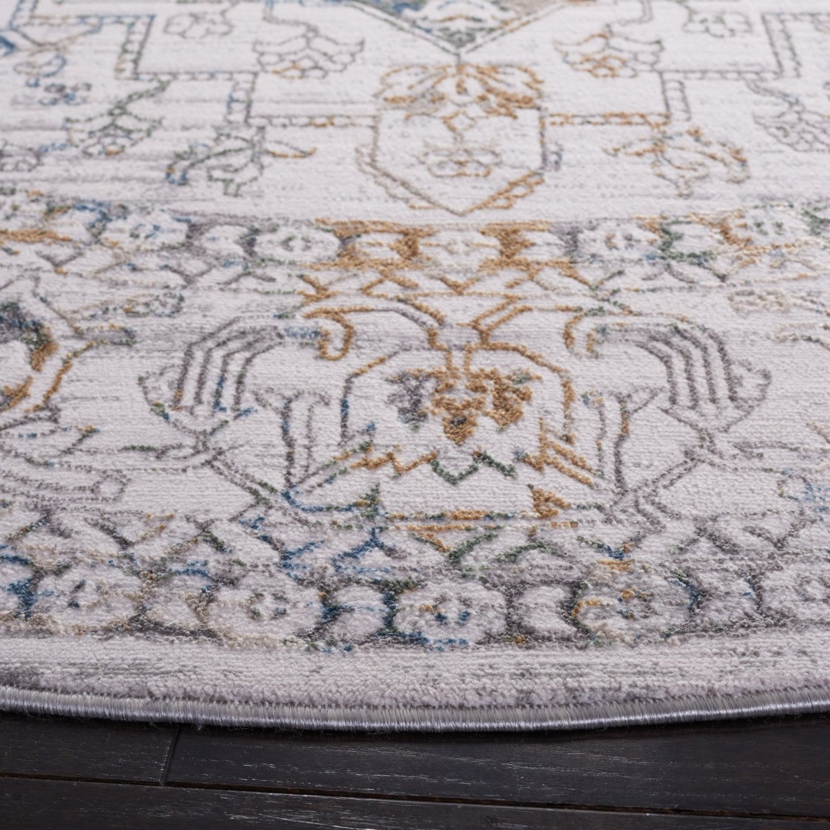 Safavieh Bel Air Bla244A Ivory/Grey Rug.