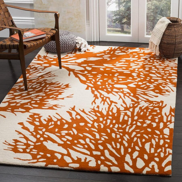 Safavieh Bella Bel115B Beige / Terracotta Rugs.