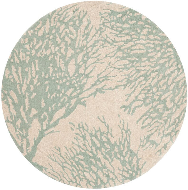 Safavieh Bella Bel115C Beige / Blue Rugs.