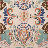 Safavieh Bella Bel118A Ivory / Blue Rugs.