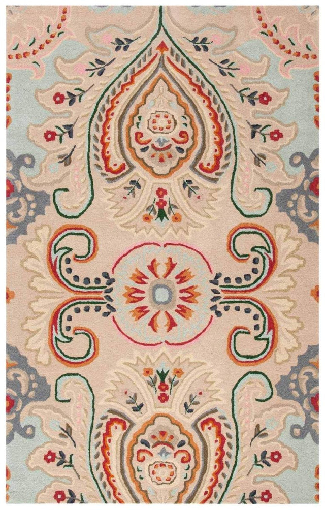Safavieh Bella Bel118B Beige/Blue Rugs.