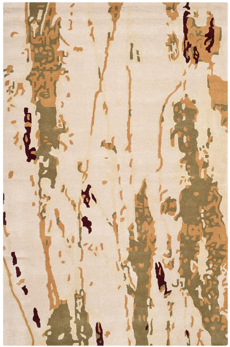Safavieh Bella Bel120A Beige / Green Rugs.