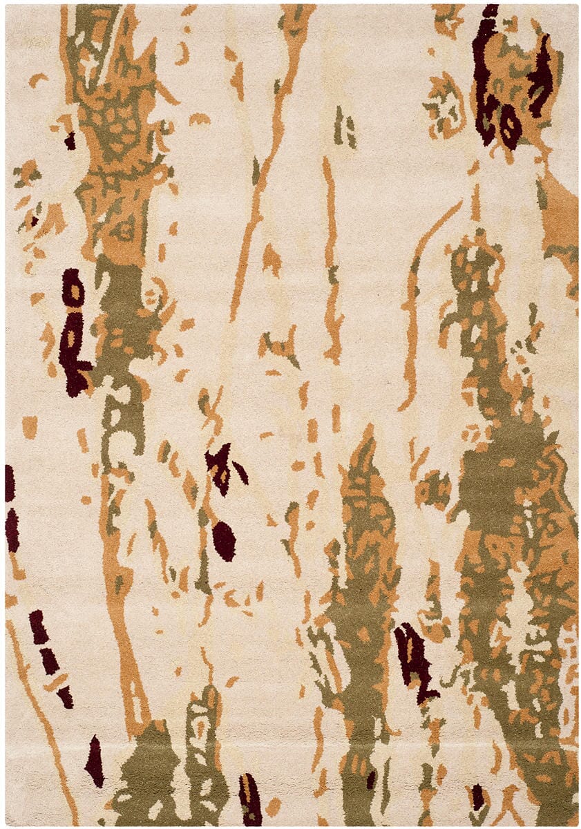 Safavieh Bella Bel120A Beige / Green Rugs.