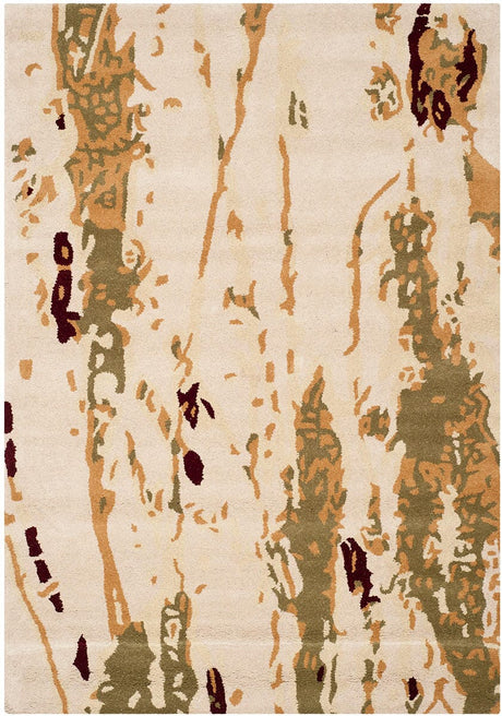 Safavieh Bella Bel120A Beige / Green Rugs.
