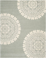 Safavieh Bella Bel121A Grey / Ivory Rugs.