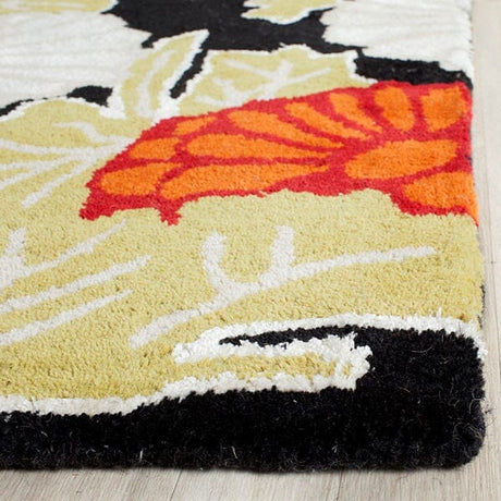 Safavieh Bella Bel124A Black / Multi Rugs.