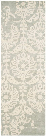 Safavieh Bella Bel125B Light Grey / Ivory Rugs.