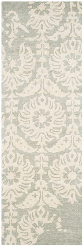 Safavieh Bella Bel125B Light Grey / Ivory Rugs.