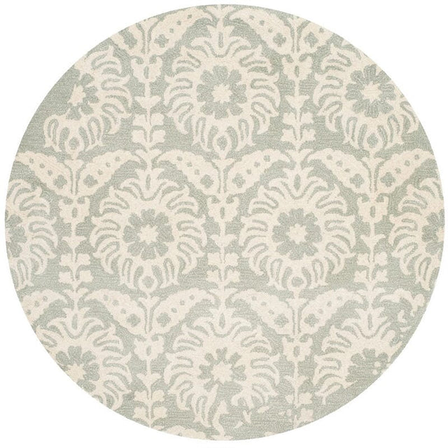 Safavieh Bella Bel125B Light Grey / Ivory Rugs.