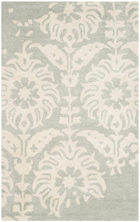 Safavieh Bella Bel125B Light Grey / Ivory Rugs.