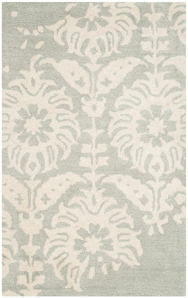 Safavieh Bella Bel125B Light Grey / Ivory Rugs.