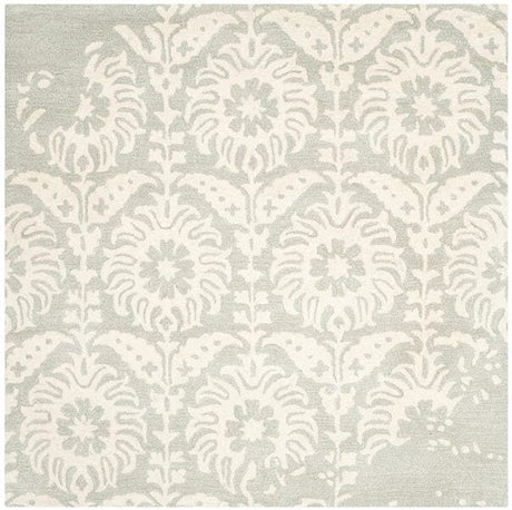 Safavieh Bella Bel125B Light Grey / Ivory Rugs.