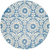 Safavieh Bella Bel125C Light Blue / Ivory Rugs.