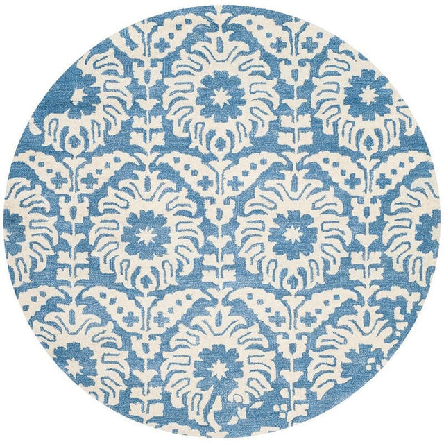 Safavieh Bella Bel125C Light Blue / Ivory Rugs.