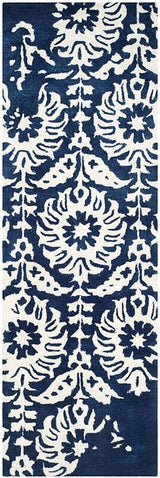 Safavieh Bella Bel125D Navy / Ivory Rugs.