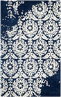 Safavieh Bella Bel125D Navy / Ivory Rugs.