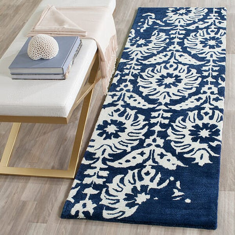 Safavieh Bella Bel125D Navy / Ivory Rugs.