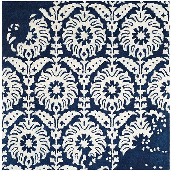 Safavieh Bella Bel125D Navy / Ivory Rugs.