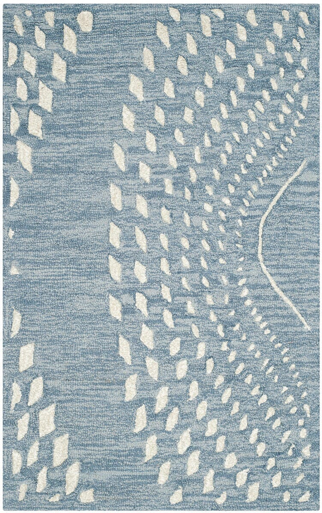 Safavieh Bella Bel126A Blue / Ivory Rugs.