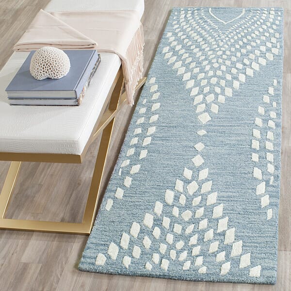 Safavieh Bella Bel126A Blue / Ivory Rugs.