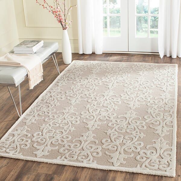 Safavieh Bella Bel127B Sand / Ivory Rugs.