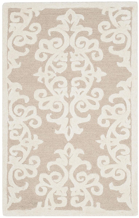 Safavieh Bella Bel127B Sand / Ivory Rugs.