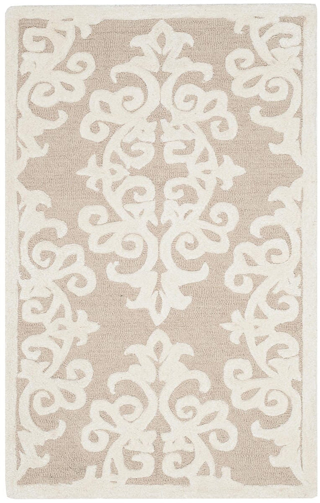 Safavieh Bella Bel127B Sand / Ivory Rugs.