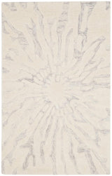 Safavieh Bella Bel129A Silver / Ivory Rugs.