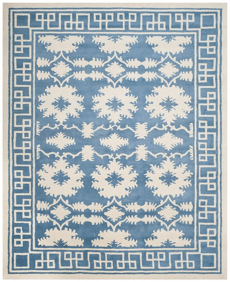 Safavieh Bella Bel132A Blue / Ivory Rugs.