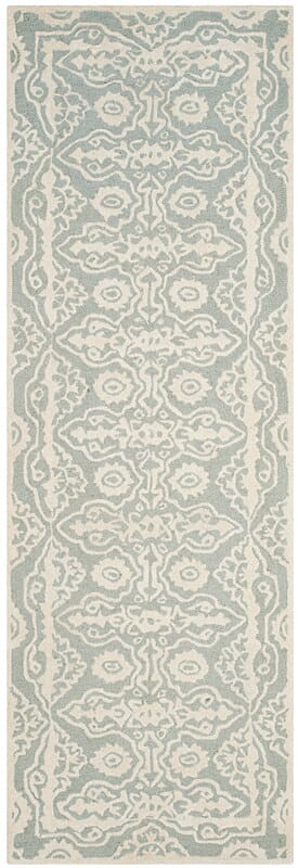 Safavieh Bella Bel134B Grey / Ivory Rugs.