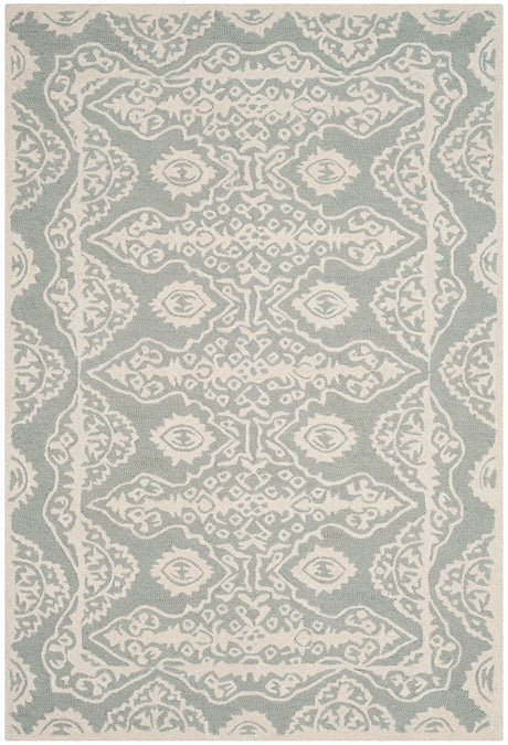 Safavieh Bella Bel134B Grey / Ivory Rugs.