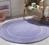 Safavieh Bella Bel151C Lavander/Ivory Rug.