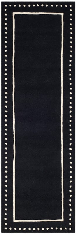 Safavieh Bella Bel151E Black/Ivory Rug.