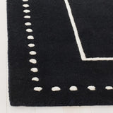 Safavieh Bella Bel151E Black/Ivory Rug - bel151e-3sq