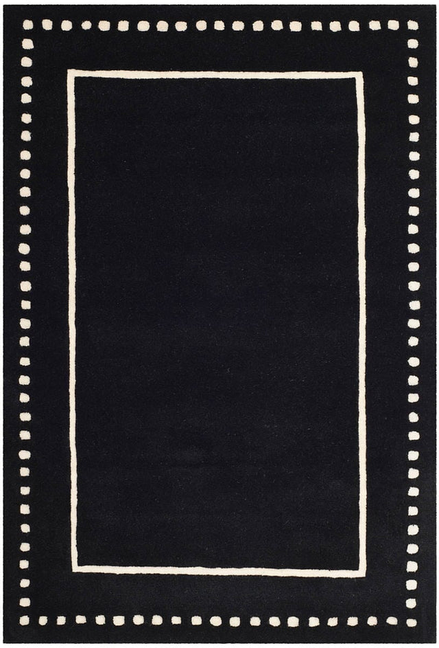 Safavieh Bella Bel151E Black/Ivory Rug.