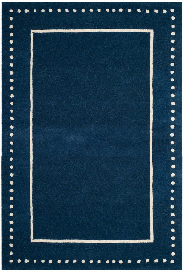 Safavieh Bella Bel151G Navy Blue/Ivory Rug.