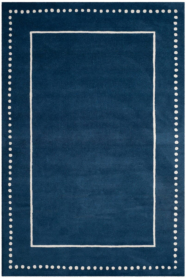 Safavieh Bella Bel151G Navy Blue/Ivory Rug.