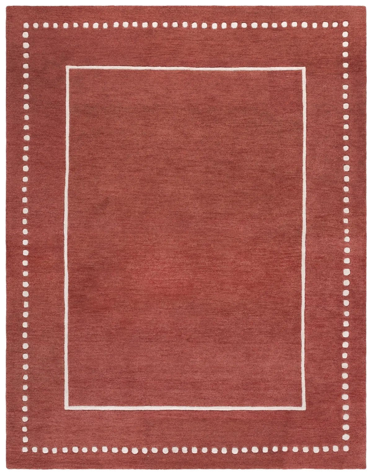 Safavieh Bella 8'-0" x 10'-0" Rug in Red / Ivory